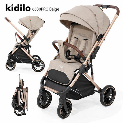 Poussette valise Air Travel KIDILO 6530 PRO – réversible, confortable et évolutive