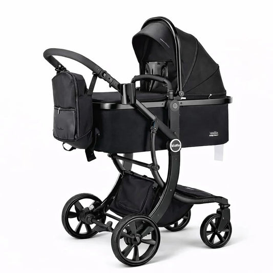 Poussette combinée 2-en-1 KIDILO G606 – Confort dès la naissance