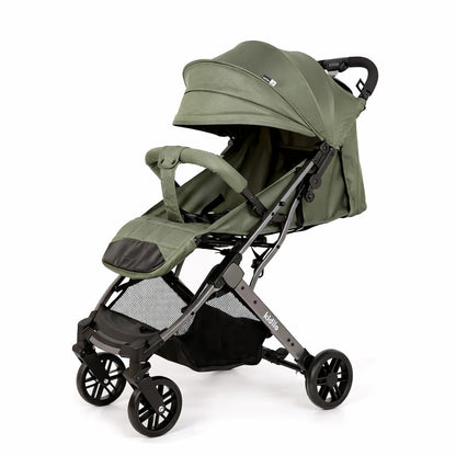 Poussette valise compacte KIDILO K8 PRO verte eucalyptus pour voyage et déplacements