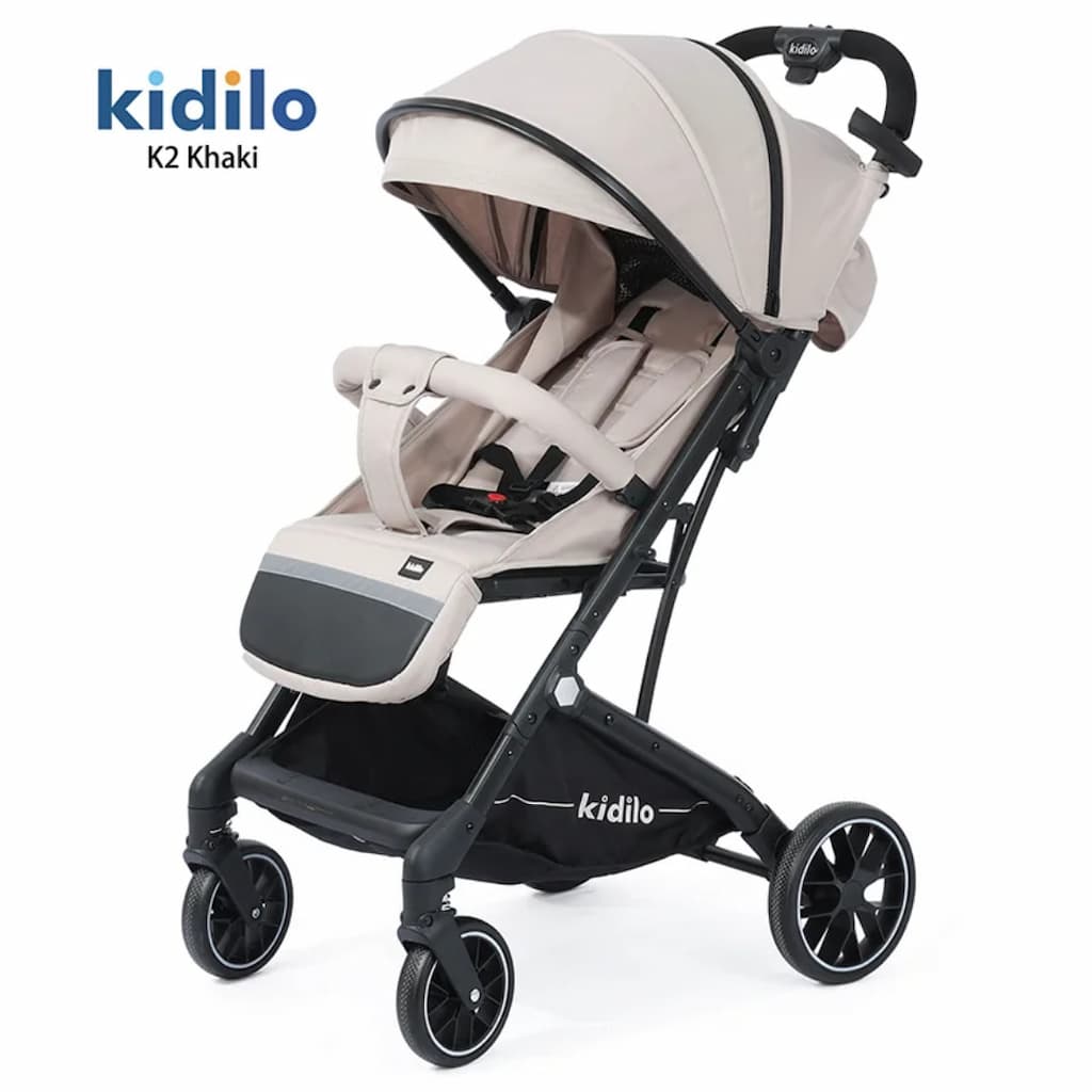 Poussette valise compacte KIDILO K2 Air Travel khaki