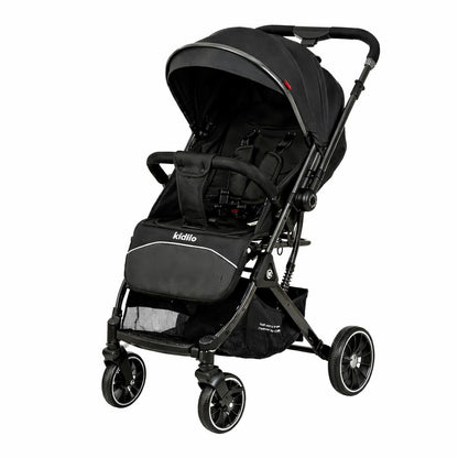 Poussette valise compacte KIDILO 535 noire
