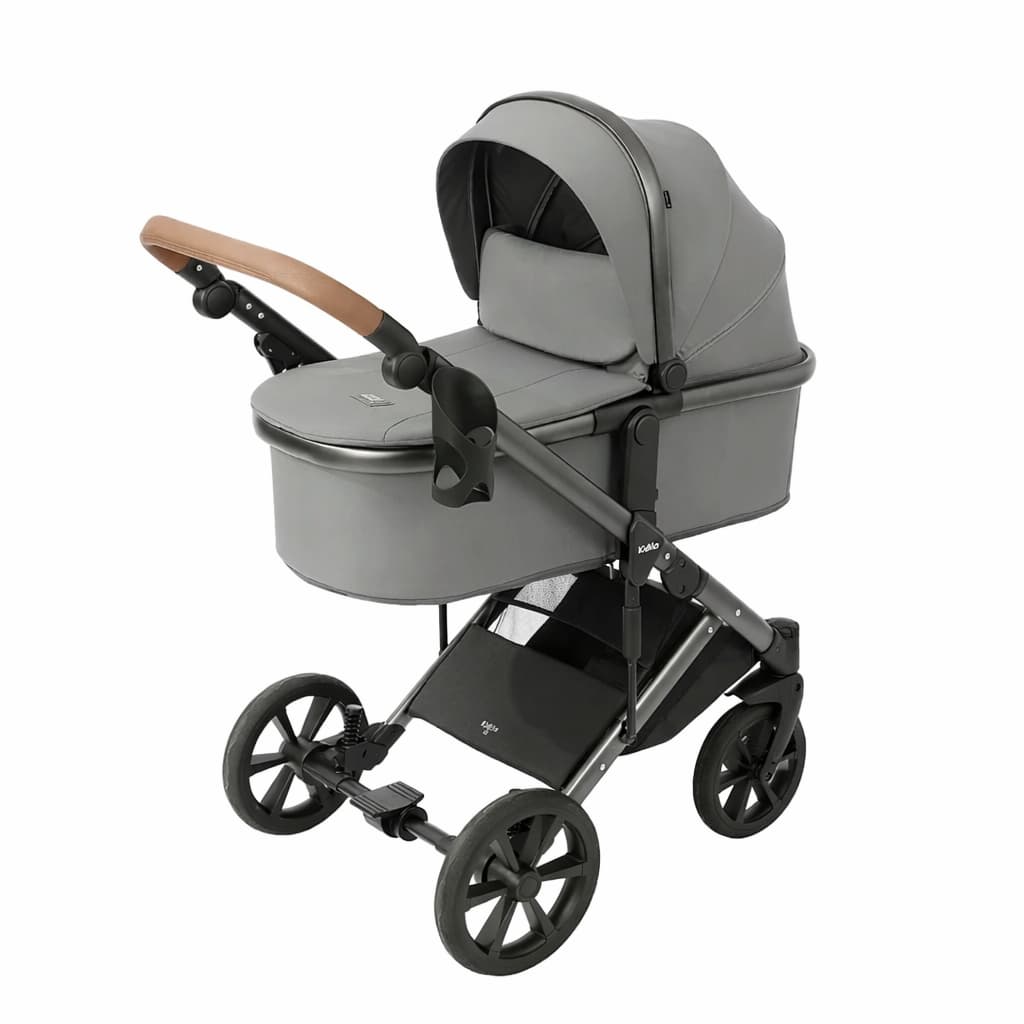 Poussette combinée 2 en 1 Kidilo F2X grise 