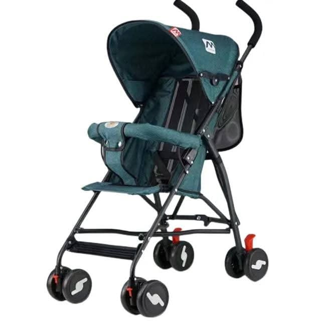 Poussette valise compacte – légère, pliable et pratique VERT