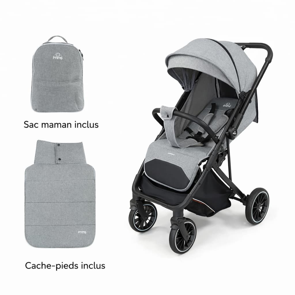 Poussette PRIMO QUOTIDIANO réversible